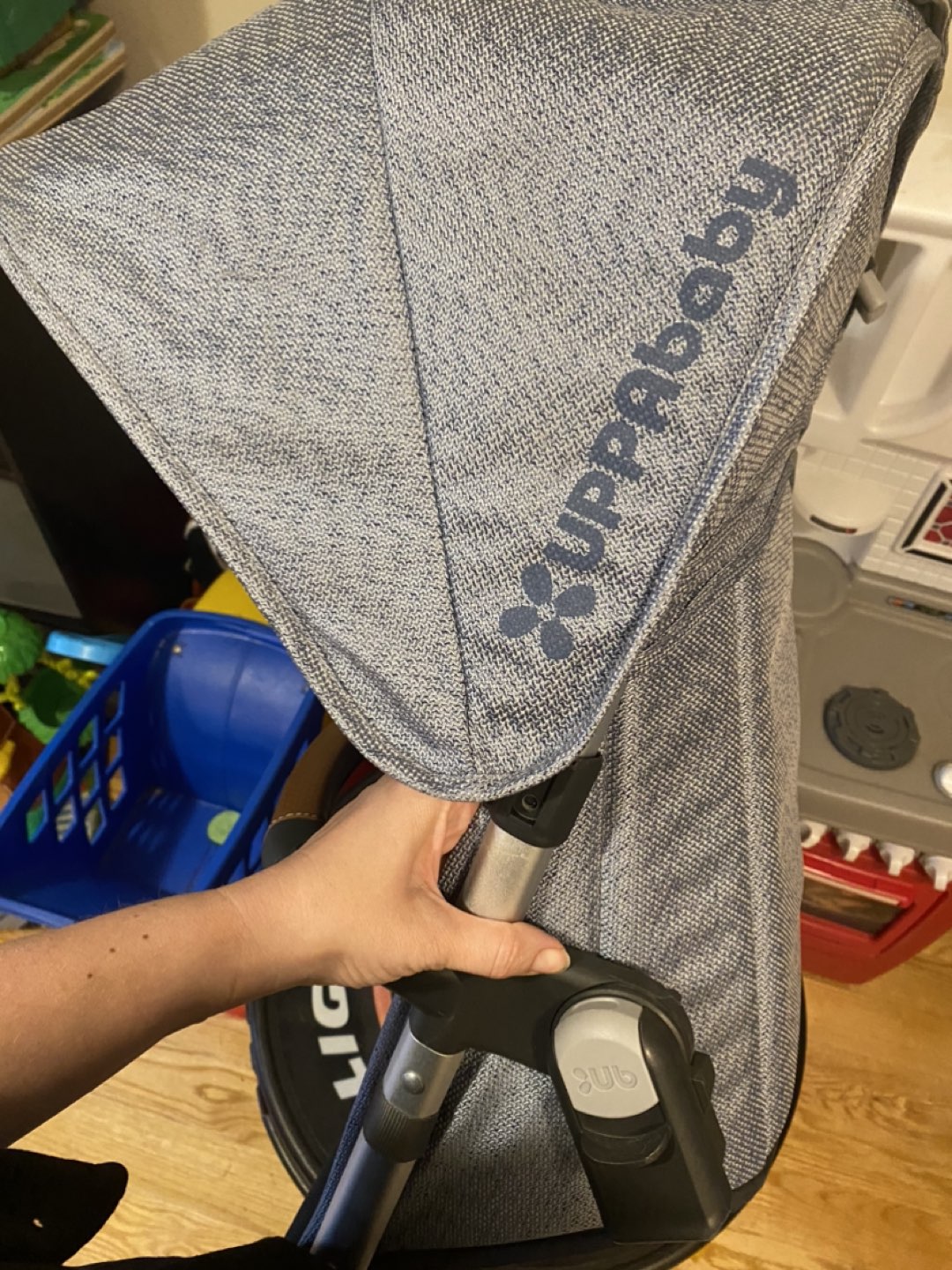 Uppababy baby vista rumble seat thumbnail