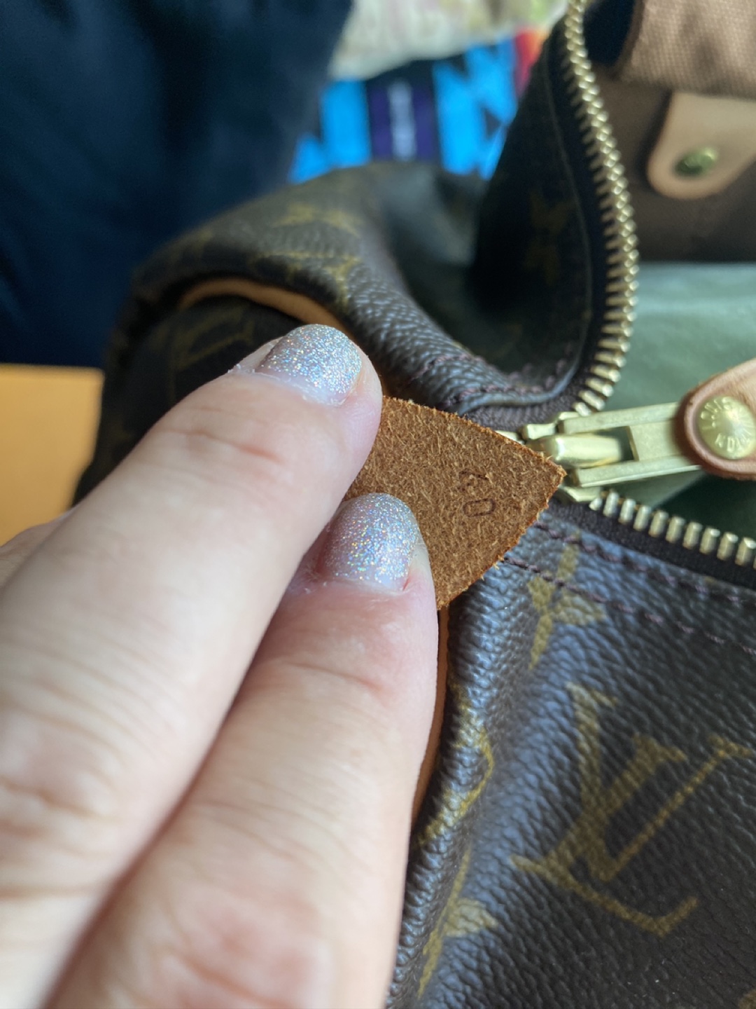 Louis Vuitton Speedy 40 image indicator(5)