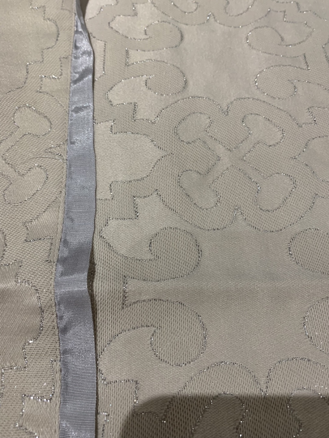 3 Piece Gold & Silver Metallic Duvet Cover