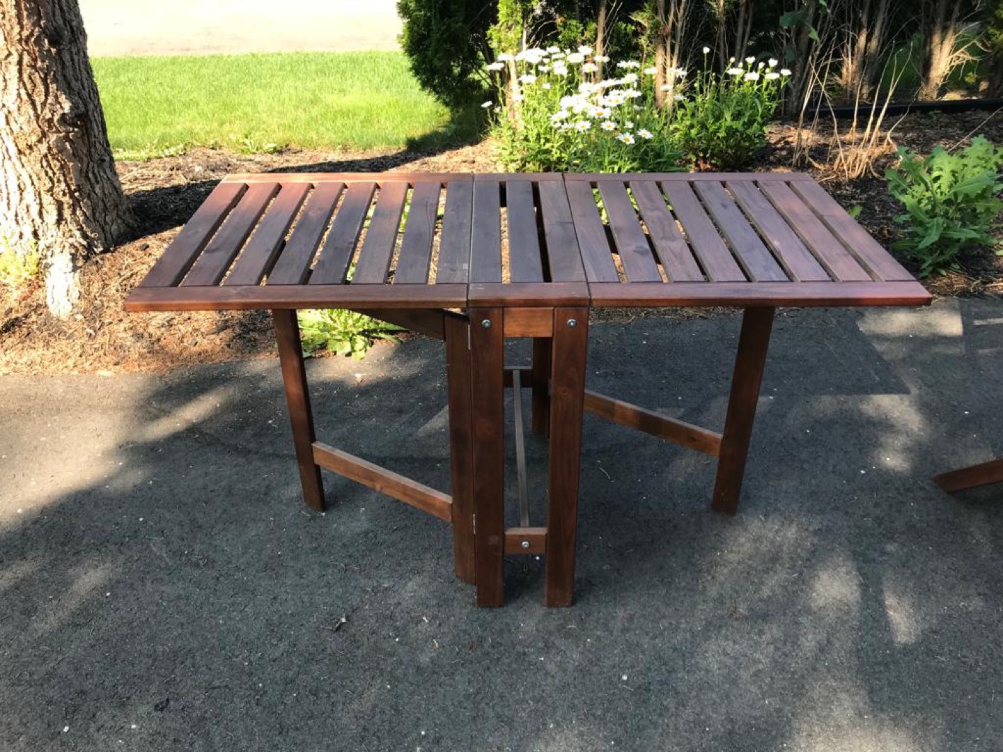 Ikea “Nammaro”table, chairs and storage bench - photo 3