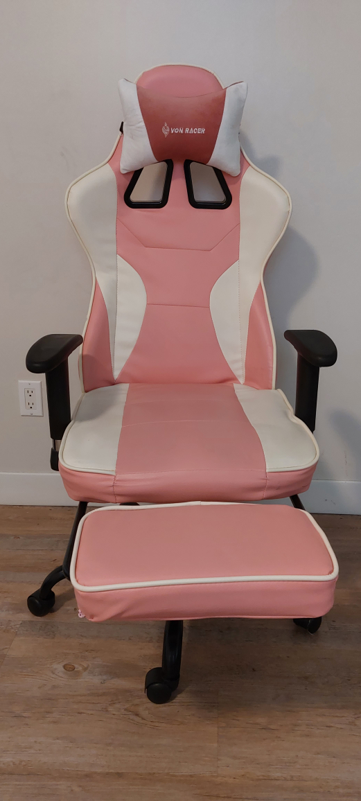 Pink gaming chair - photo 3