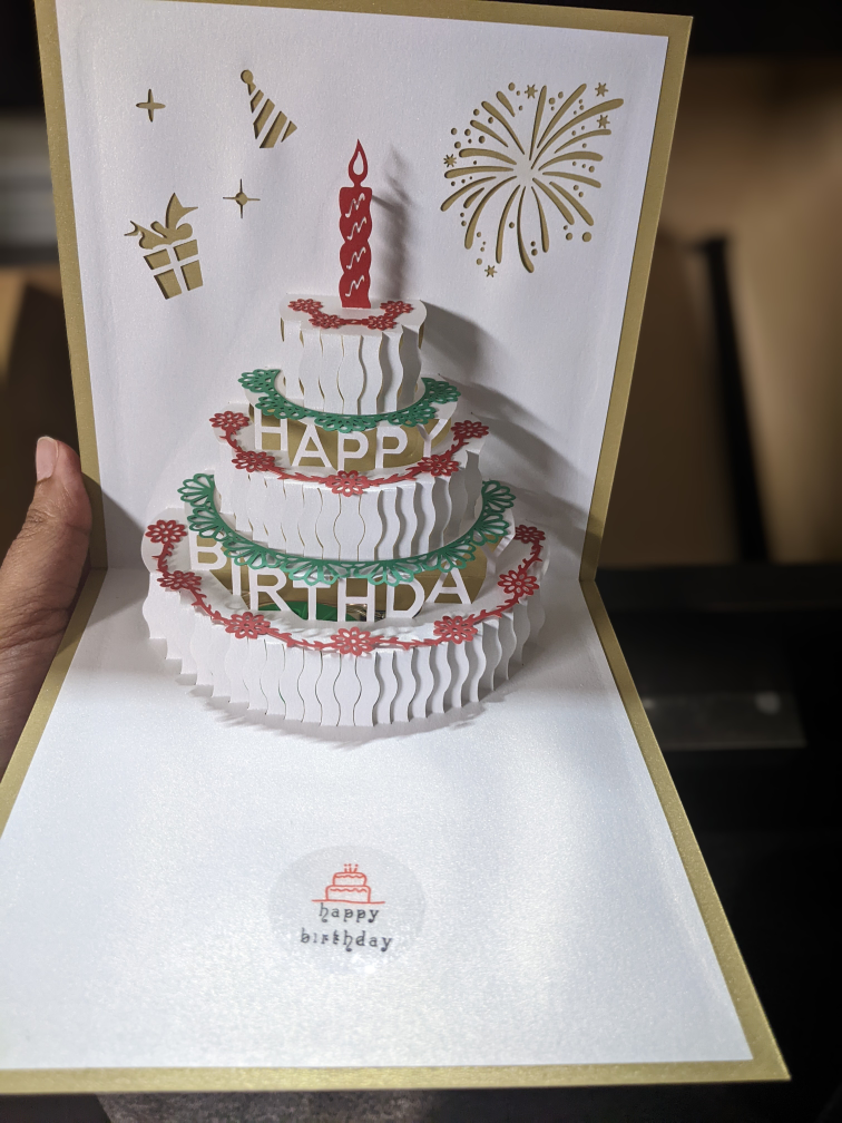 Singing Happy Birthday Card