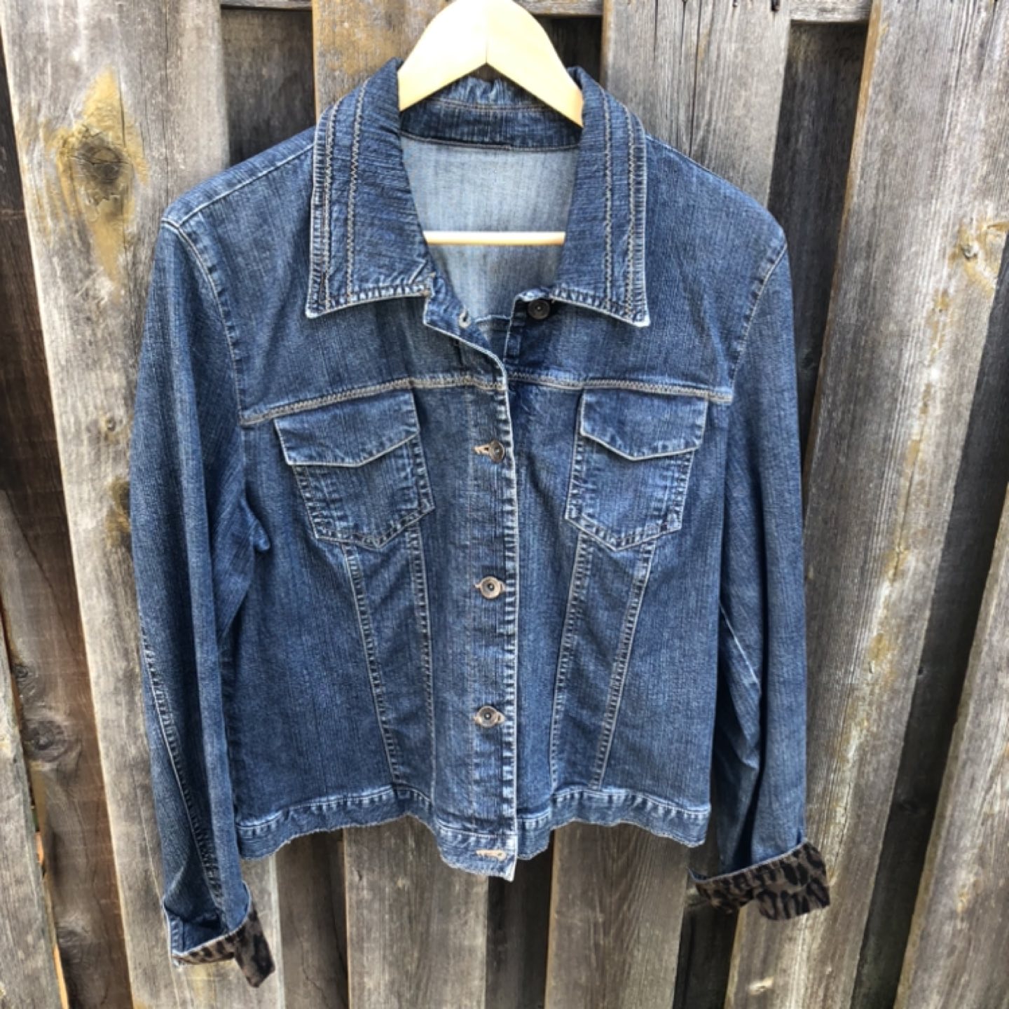 Jeans Jacket “Tribal “ for Women, large thumbnail