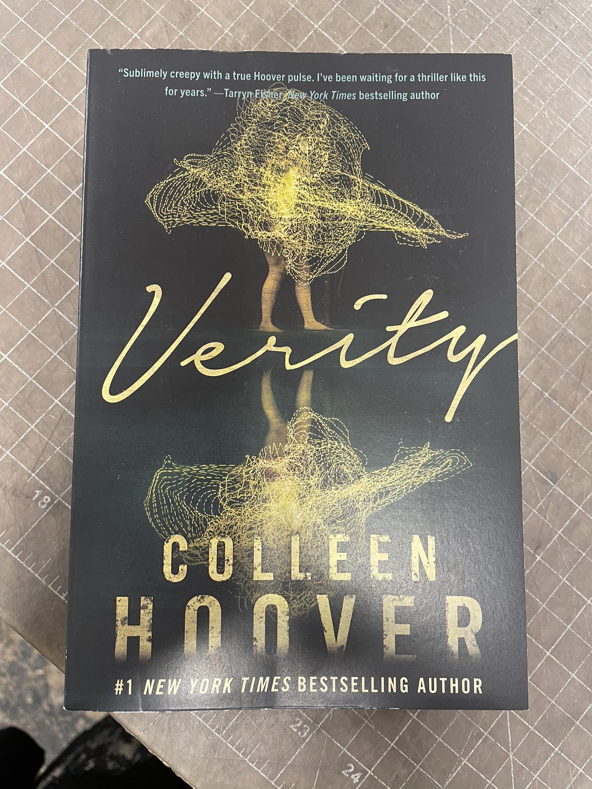 #Freecycle Coleen Hoover Paperback book Verity
