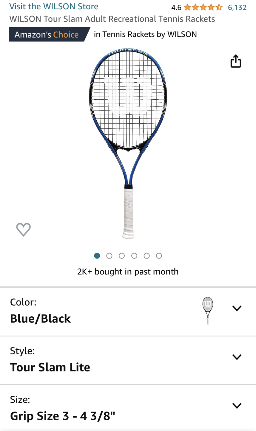 Wilson Tennis Racket