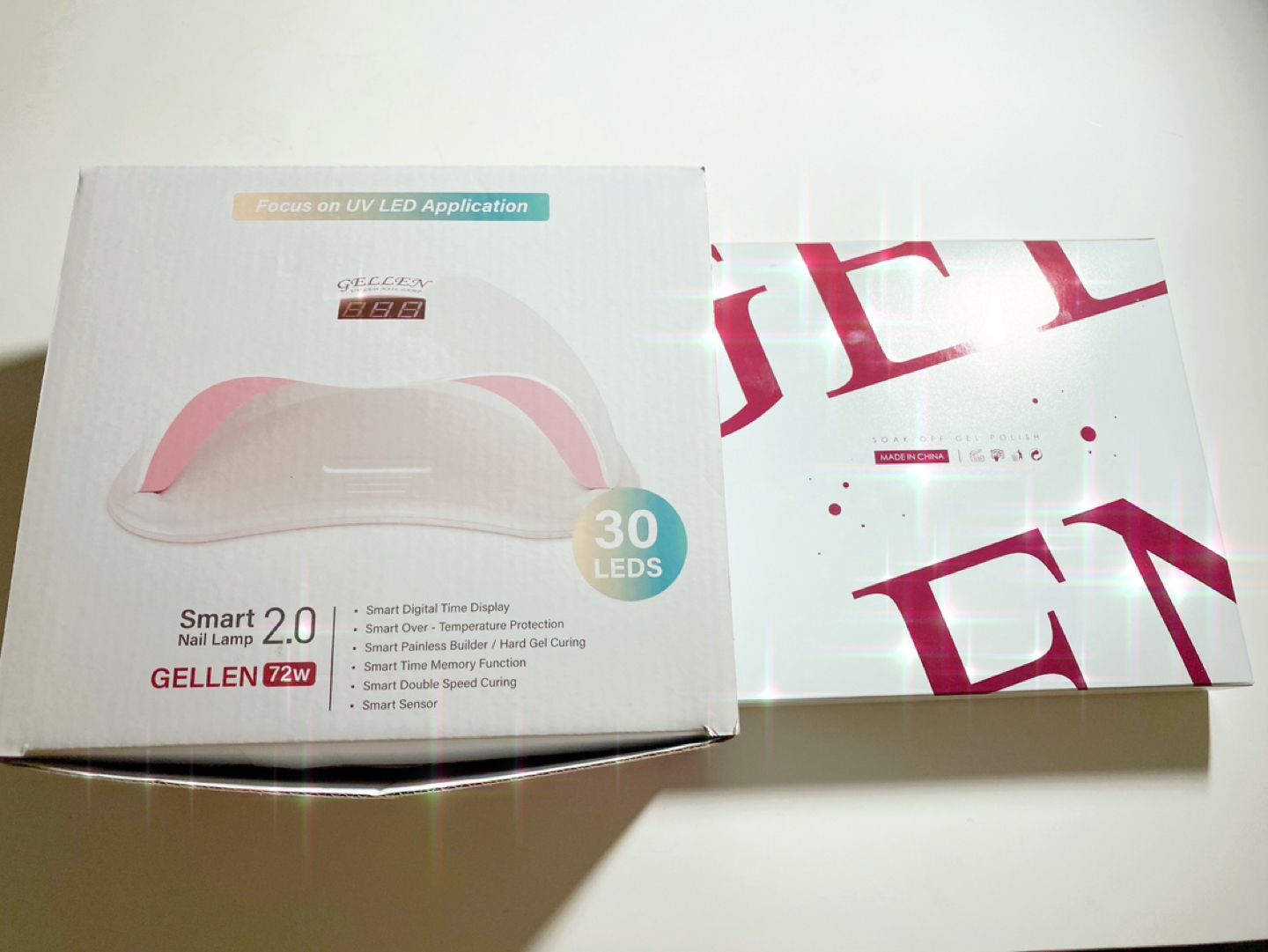 Gel nail Lamp+polish - photo 3