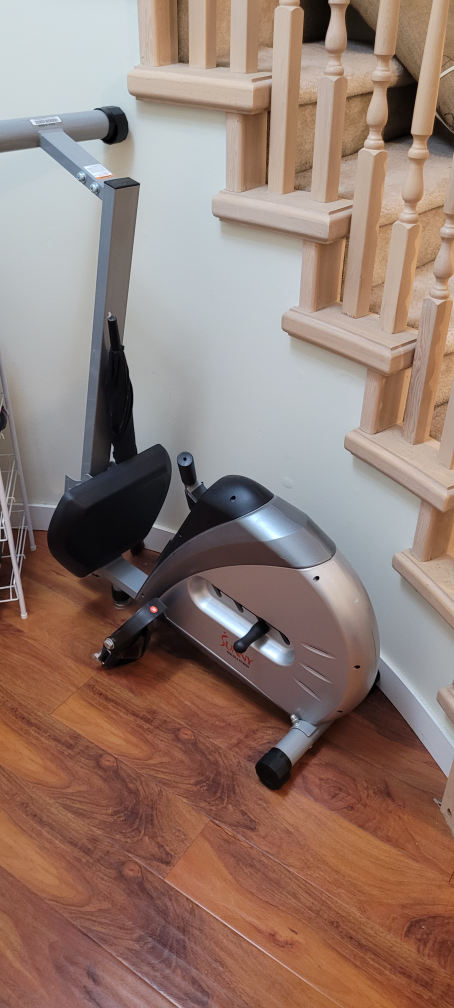 Elastic cord rowing exercise machine image indicator(2)