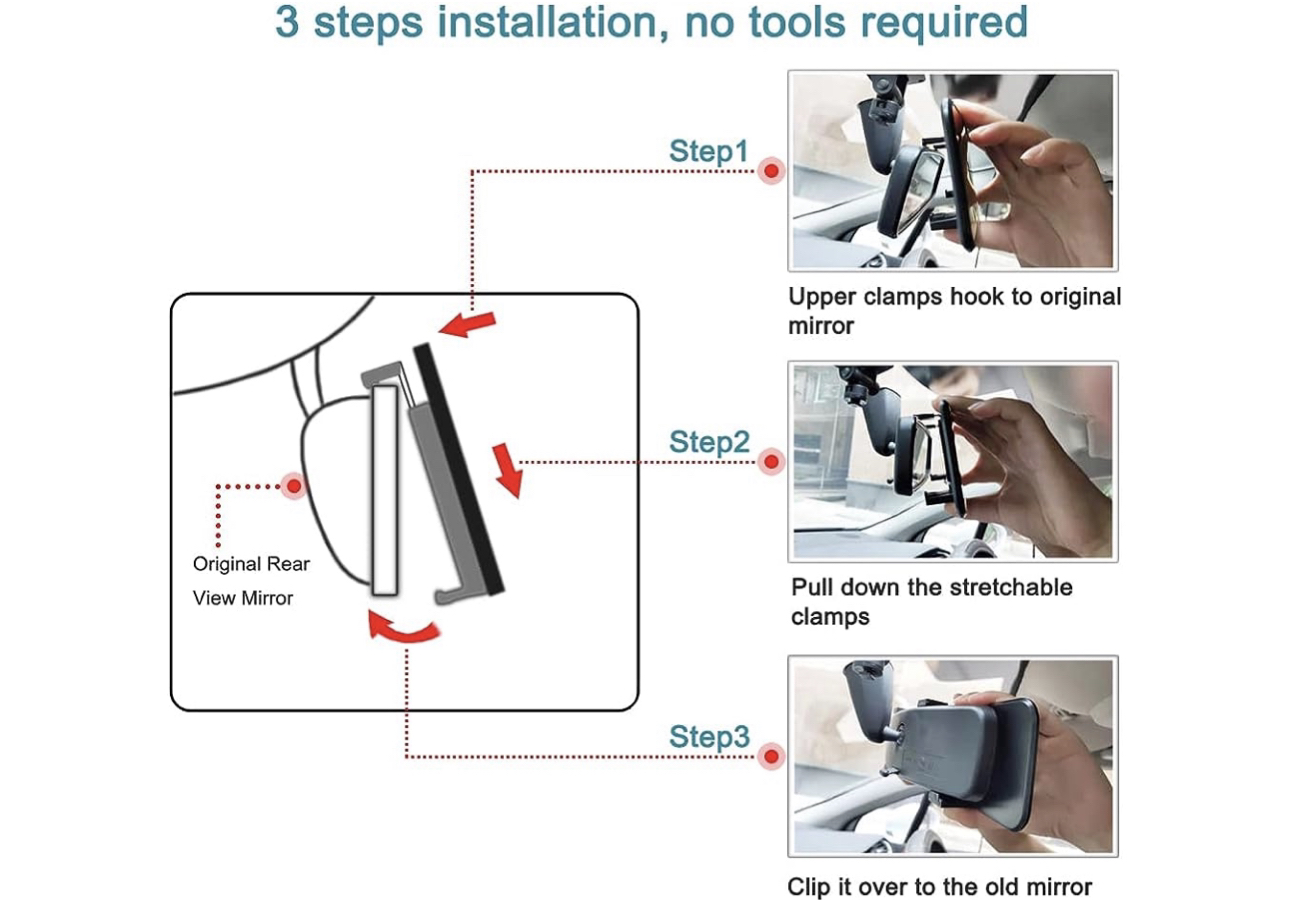 Rear View Mirror image indicator(4)