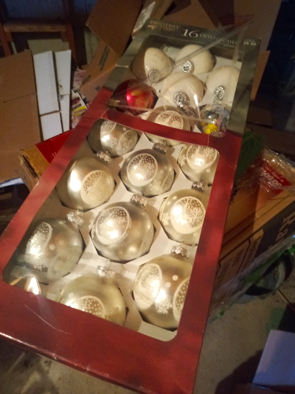 6.5 ft Christmas Tree and Ornaments - photo 2