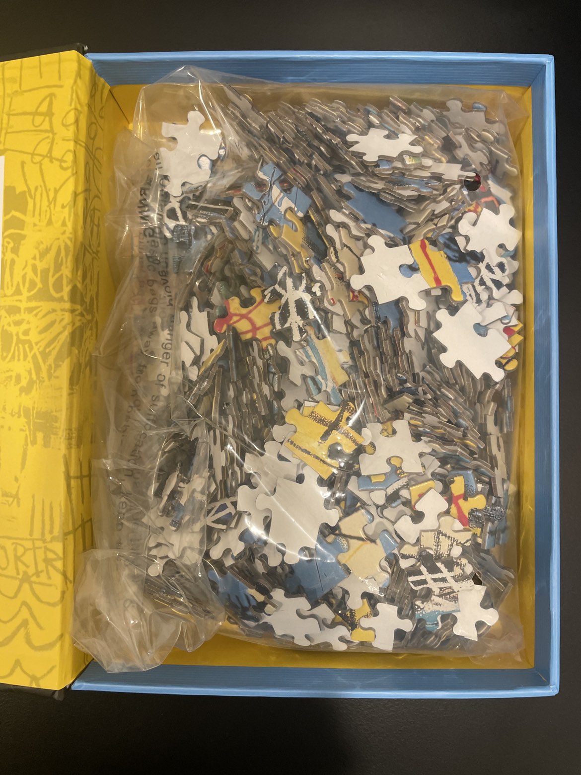 #Freecycle Basquiat 500 piece art puzzle - photo 3