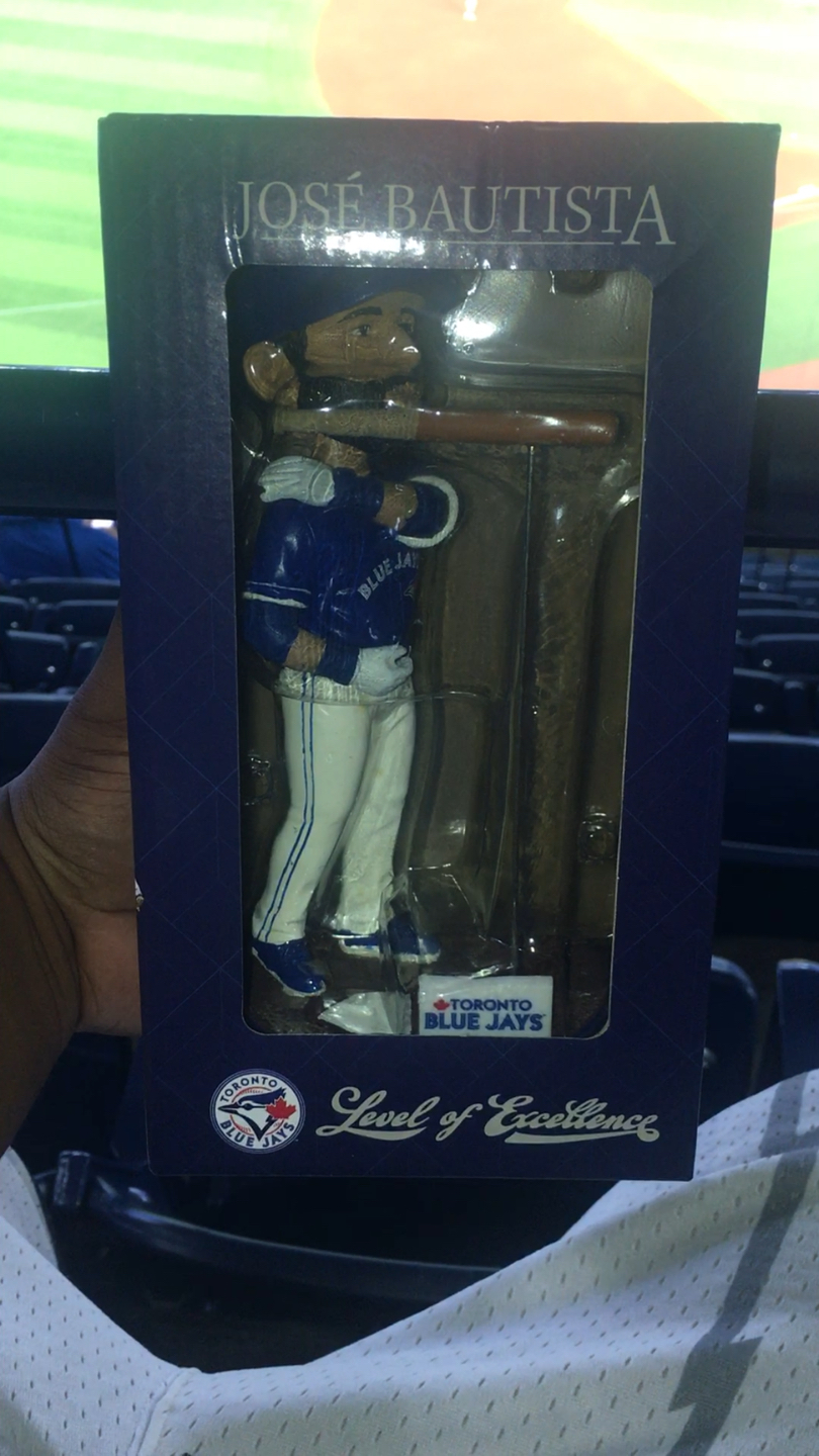 Jose Bautista Bat Flip Bobblehead 2023 Level of Excellence