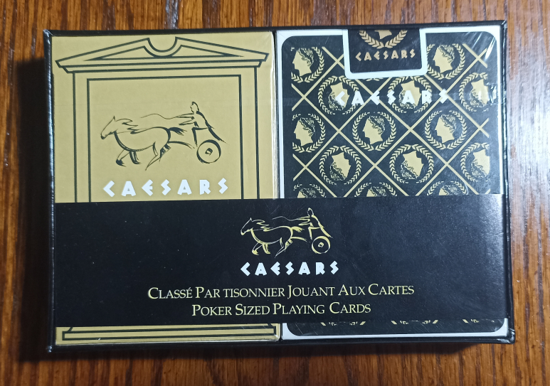 Las Vegas poker playing cards