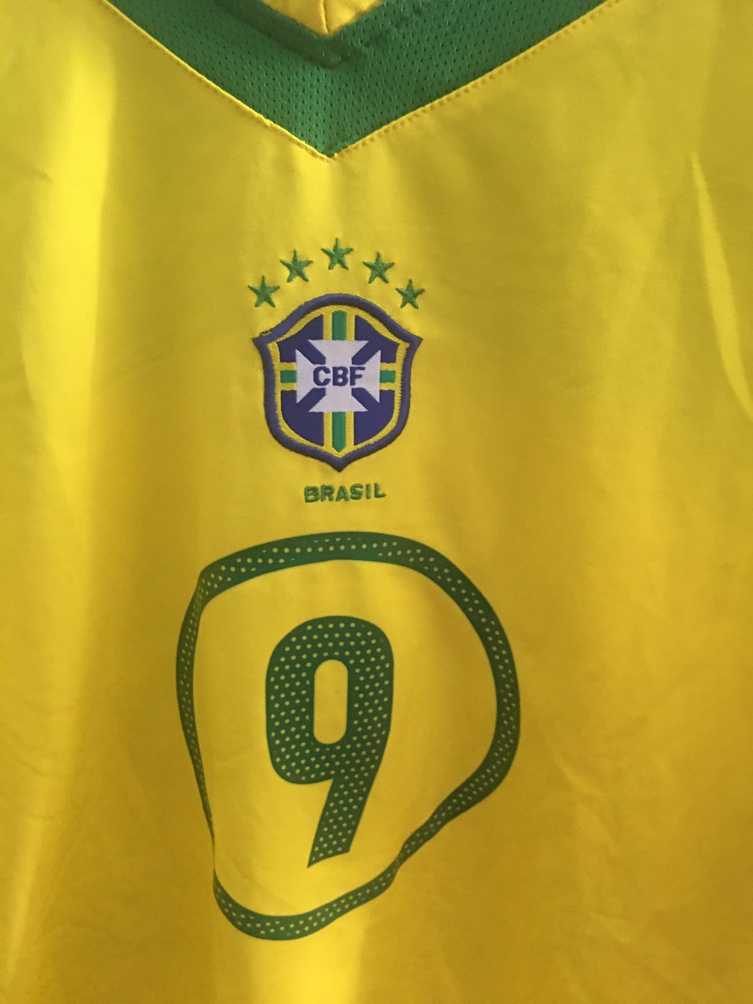 Copa America 2005 Brazil Adriano Soccer Jersey - photo 4