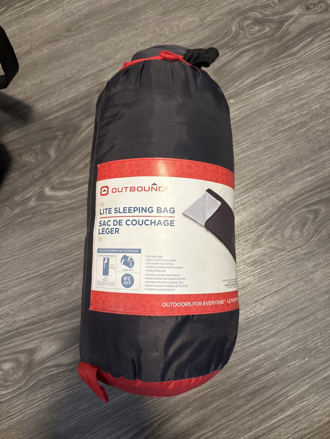 Outbound lite sleeping bag thumbnail
