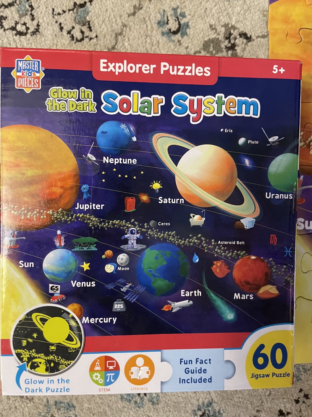 Solar system kids puzzle thumbnail