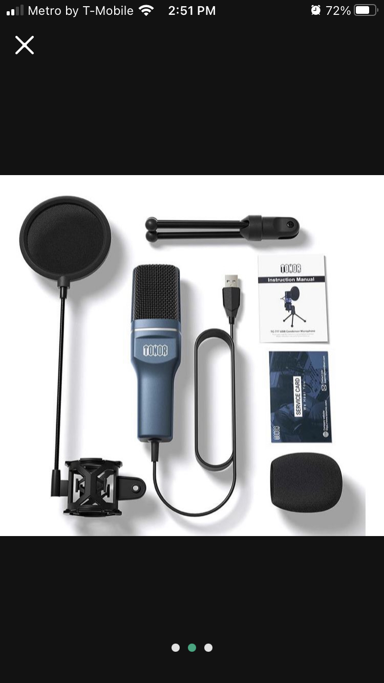 Tonor Microphone 🎙 image indicator(2)