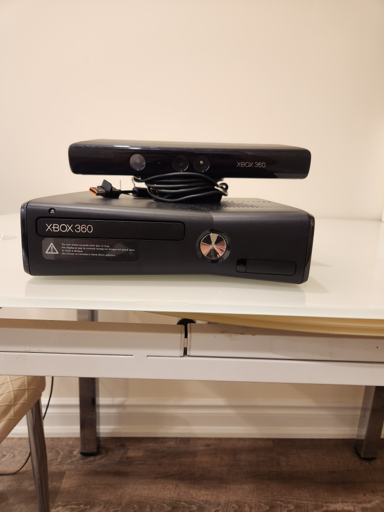 Xbox 360 with games, good condition