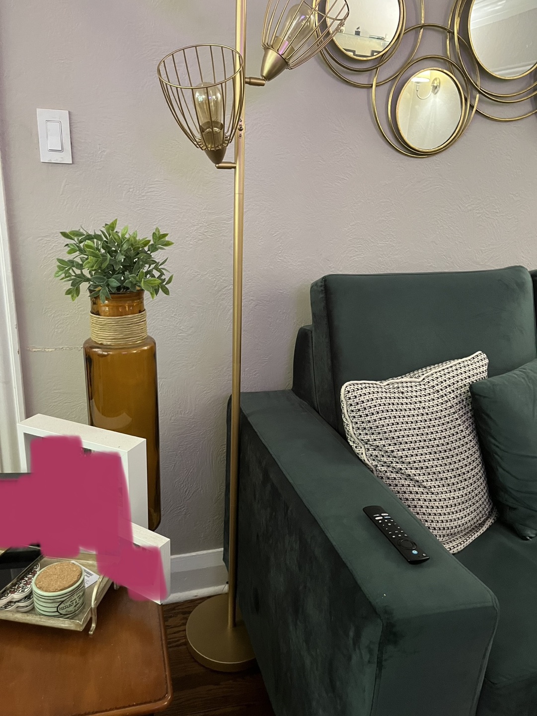 Floor Lamp - Gold - photo 2