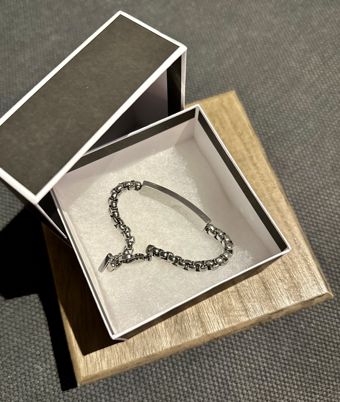 Stainless steel bracelet image indicator(3)