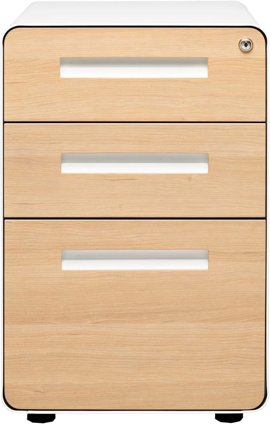 Commercial-Grade Mobile File Cabinet with Locking Drawers