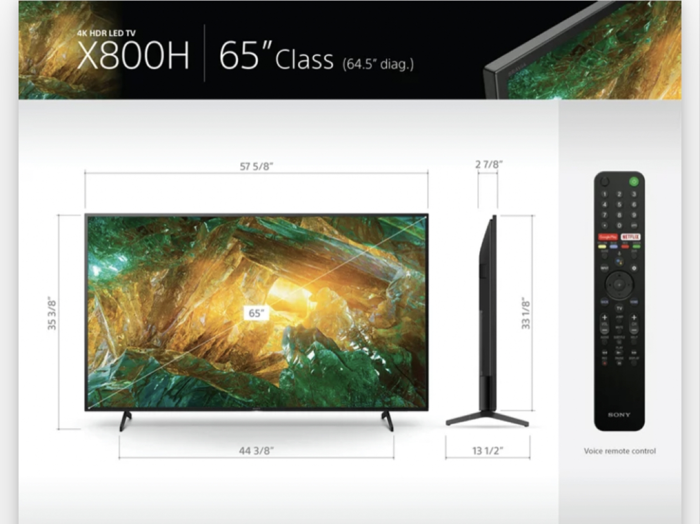 Sony 65-in. Android Smart TV - photo 2