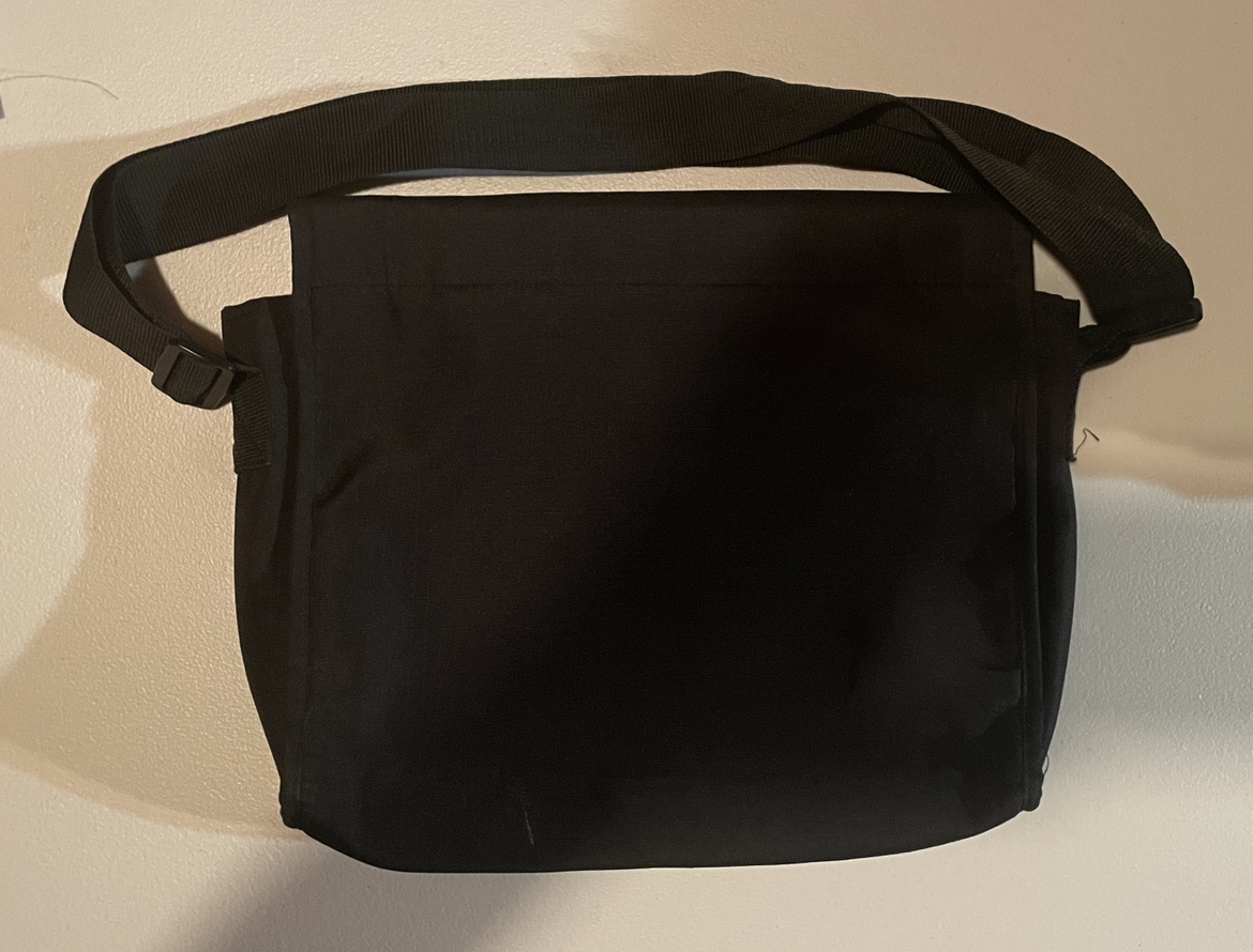Messenger/Laptop Bag - Black - photo 2