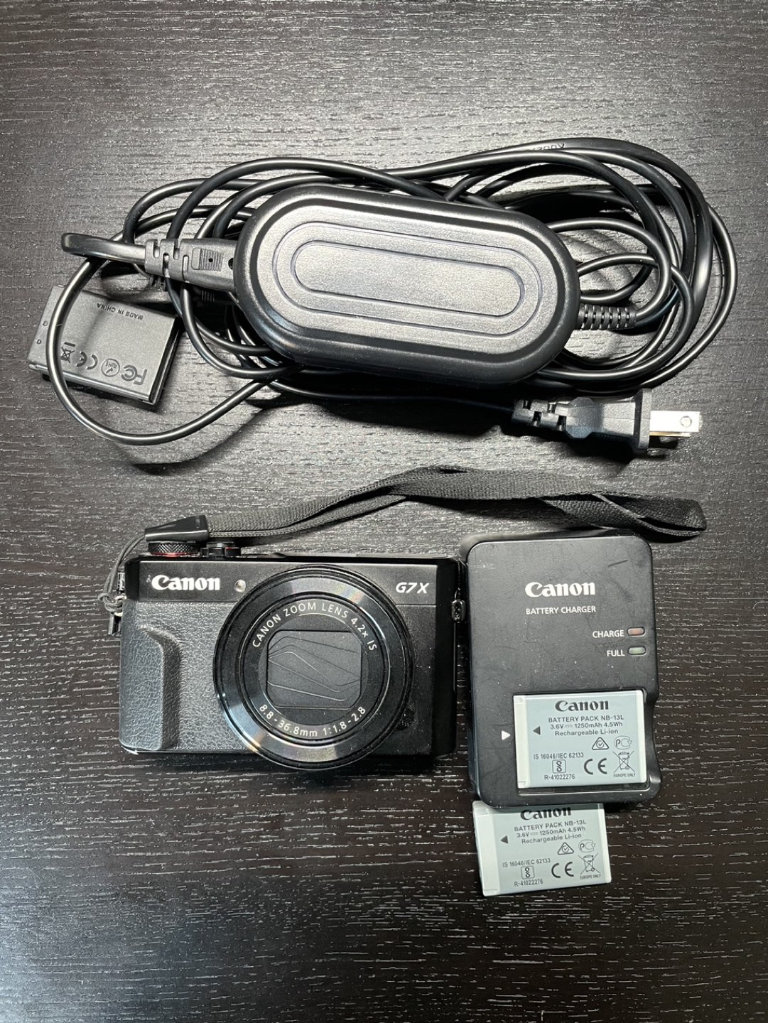 Canon G7X Mark II camera thumbnail