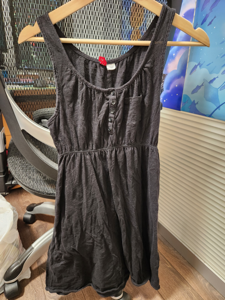 Casual Black Dress