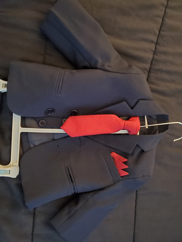 6mth old suit -only worn once - original price $65 image indicator(2)