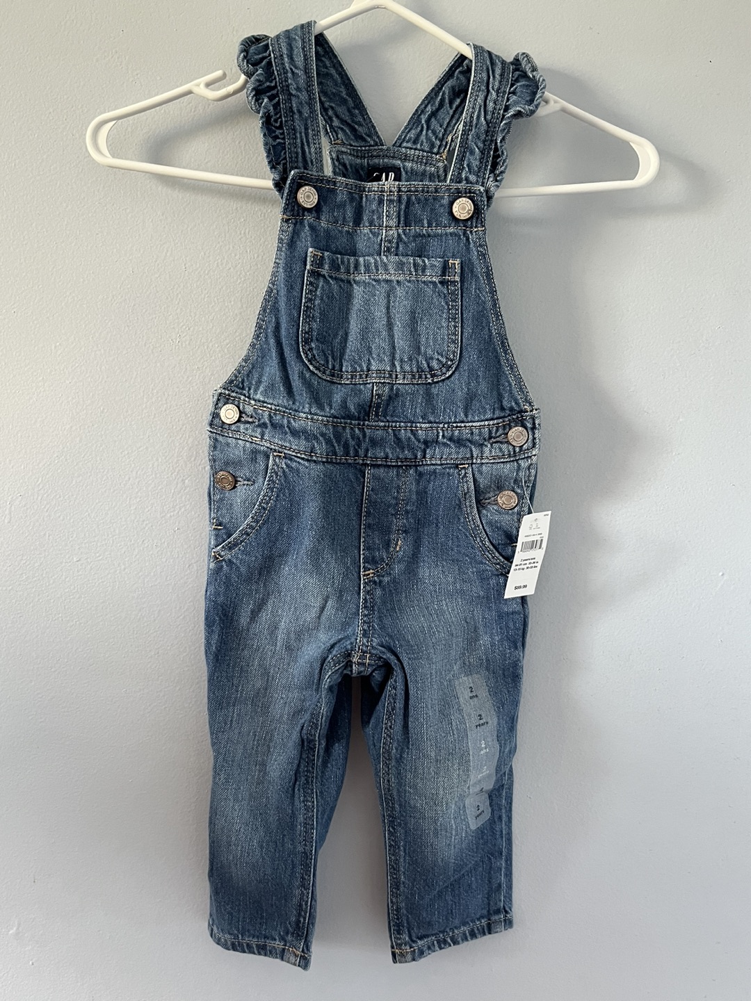 Bnwt gap overall for 2y/o thumbnail