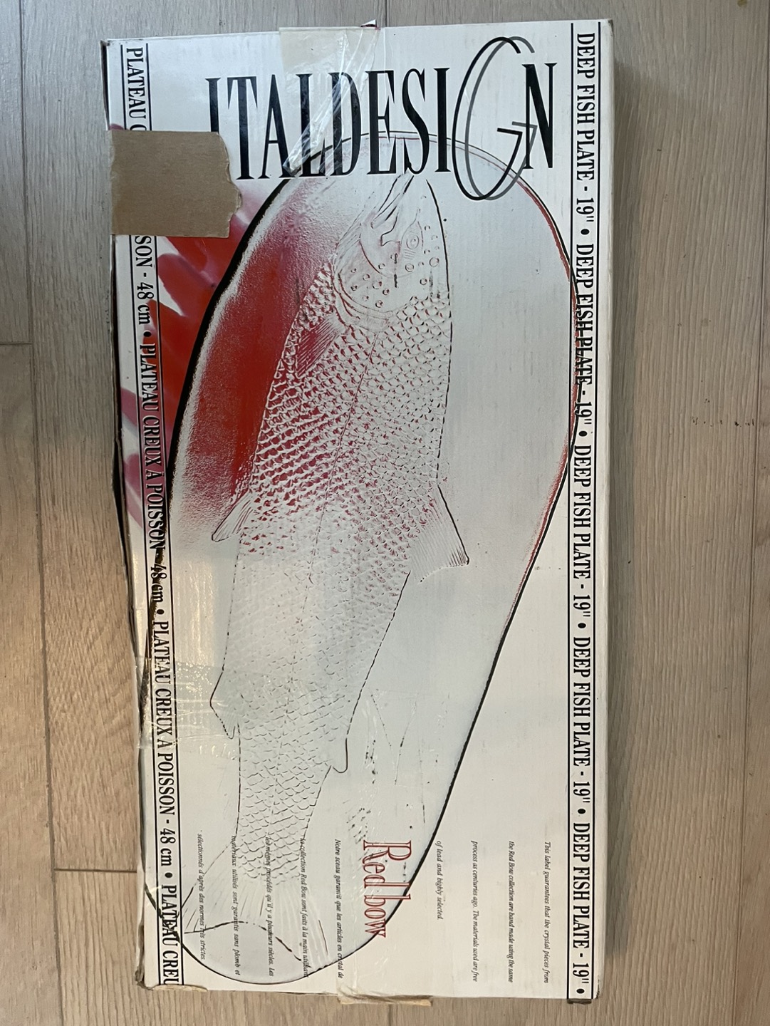 Deep fish plate