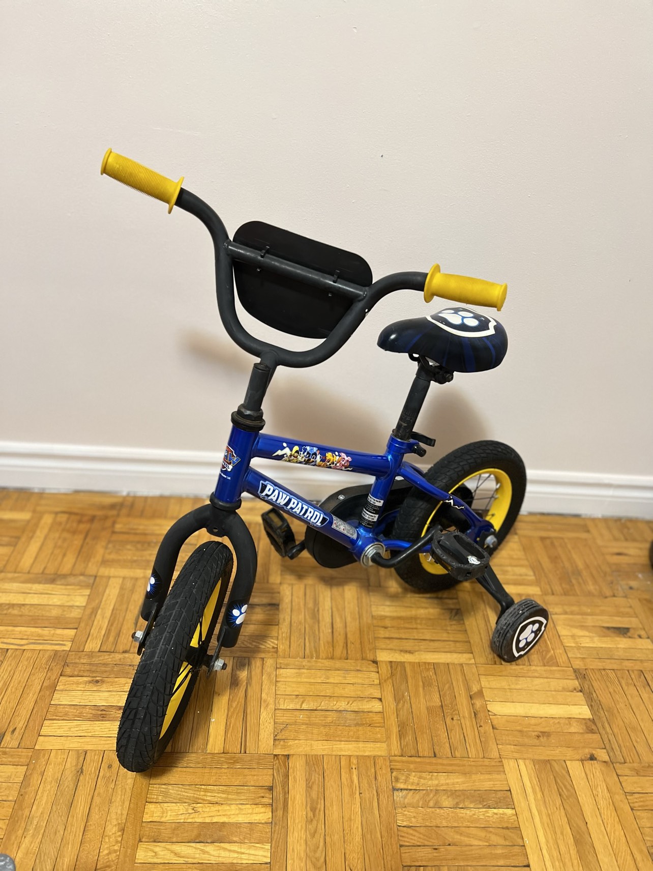 Nickelodeon Paw Patrol 12" Boys Bike- Blue thumbnail