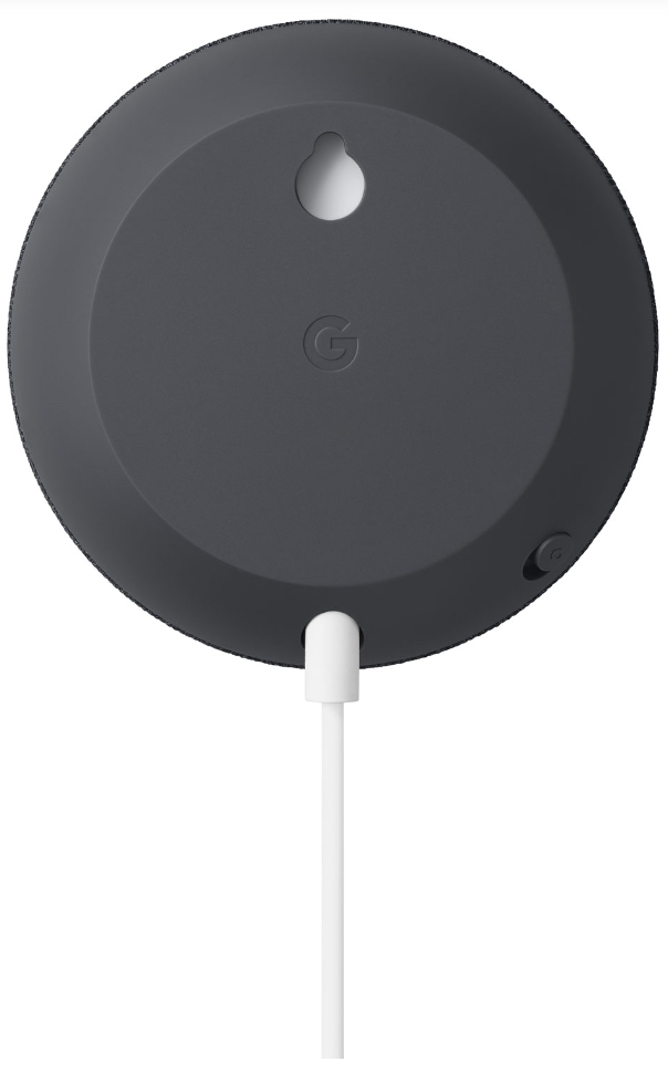 Google Nest Mini (2nd Gen) Smart Speaker - Charcoal - photo 2