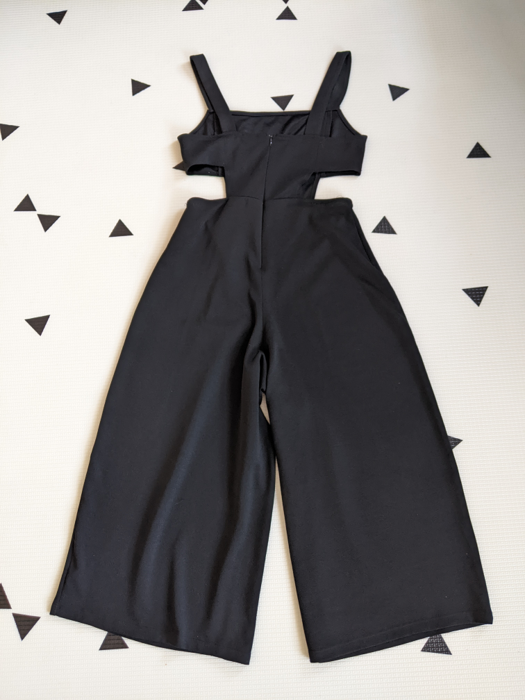 Brand New ZARA Culottes Jumpsuit With Cutouts image indicator(3)