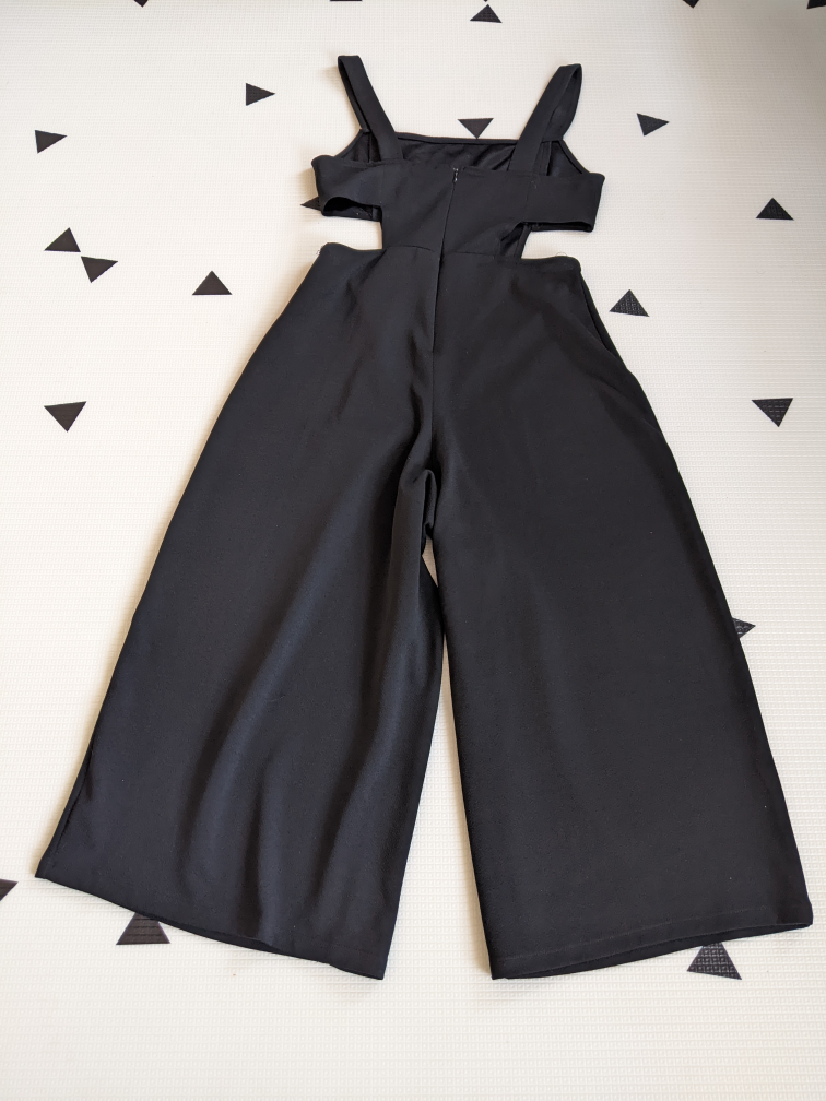 Brand New ZARA Culottes Jumpsuit With Cutouts image indicator(6)