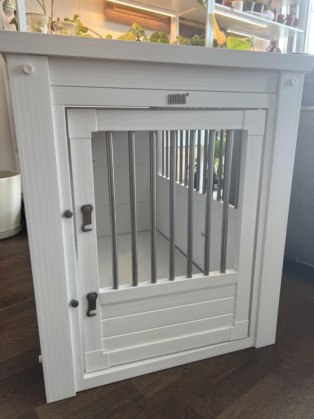 New Age Pet ECOFLEX Dog Crate, Antique White image indicator(5)