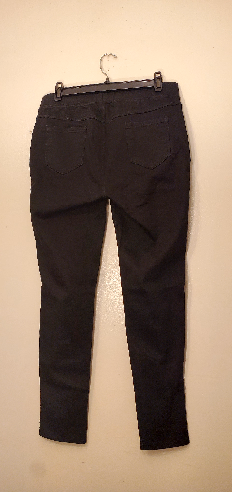 🔥NWOT JVINI Jeggings Black US Large - photo 2
