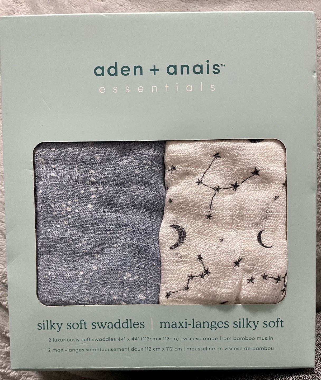 BRAND NEW ADEN + ANAIS SILKY SOFT SWADDLES