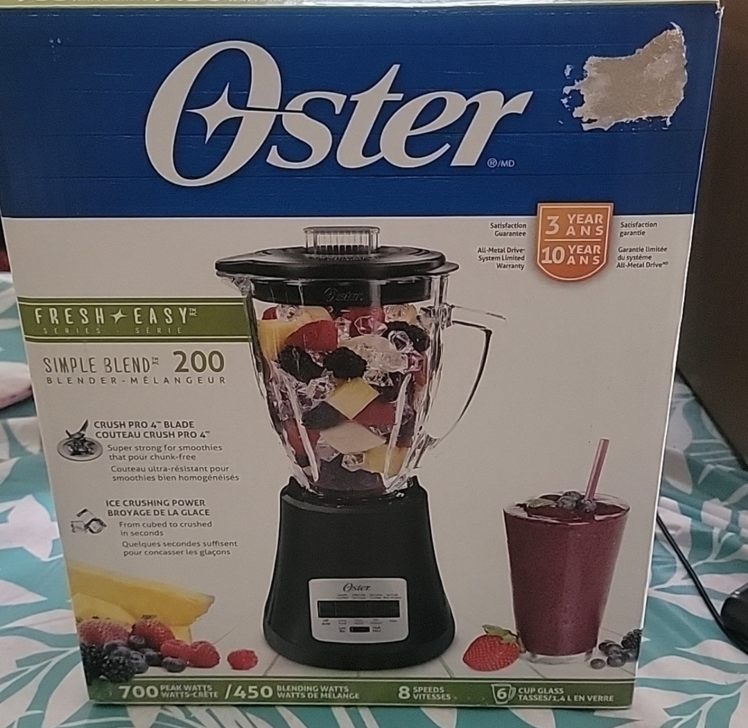 OSTER FRESH & EASY SERIES NEW AND SEALED IN BOX