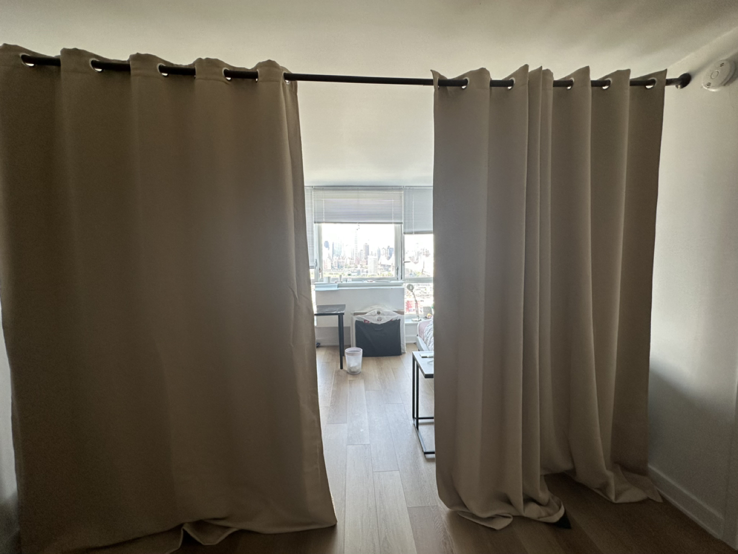 Blackout Curtains + Tension Curtain Rod - photo 2