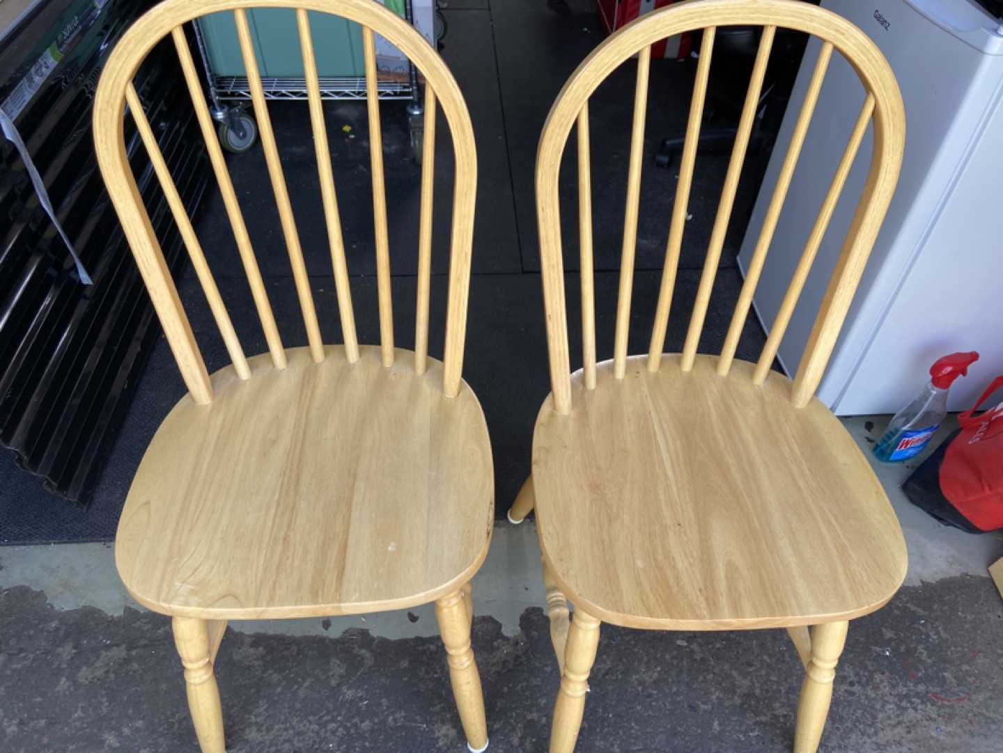 Pine Wood Dining Room Chairs