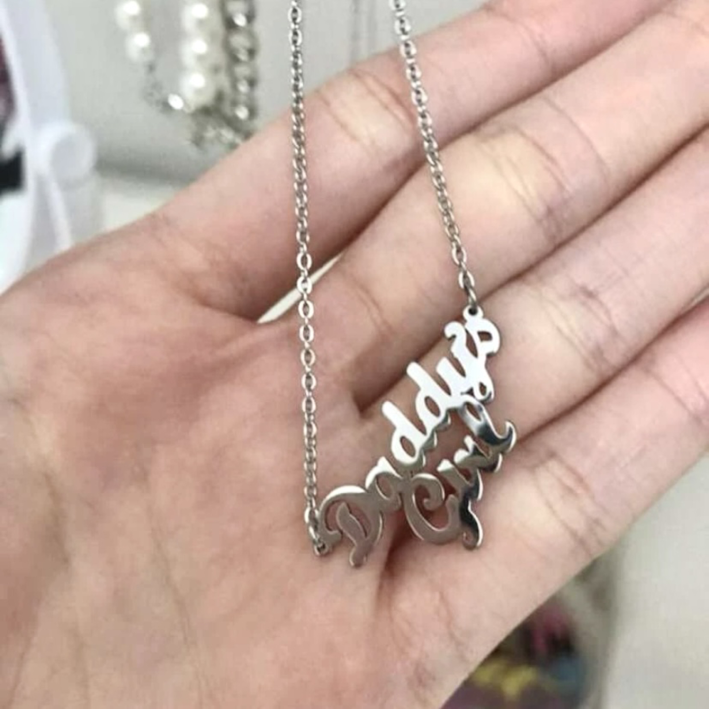 Silver necklace - photo 2