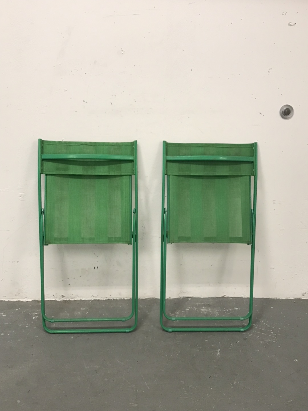 Vivid Green Beautiful IKEA Patio Beach Balcony Chairs Foldable - photo 5