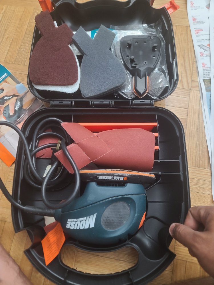Black & Decker Mouse Sander/ Polisher Tool