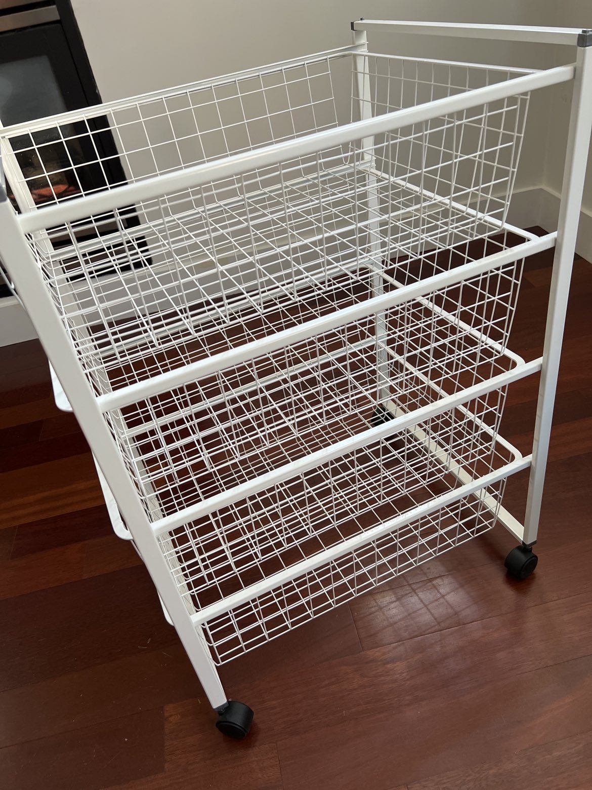 IKEA- white shelf/ drawer - photo 2