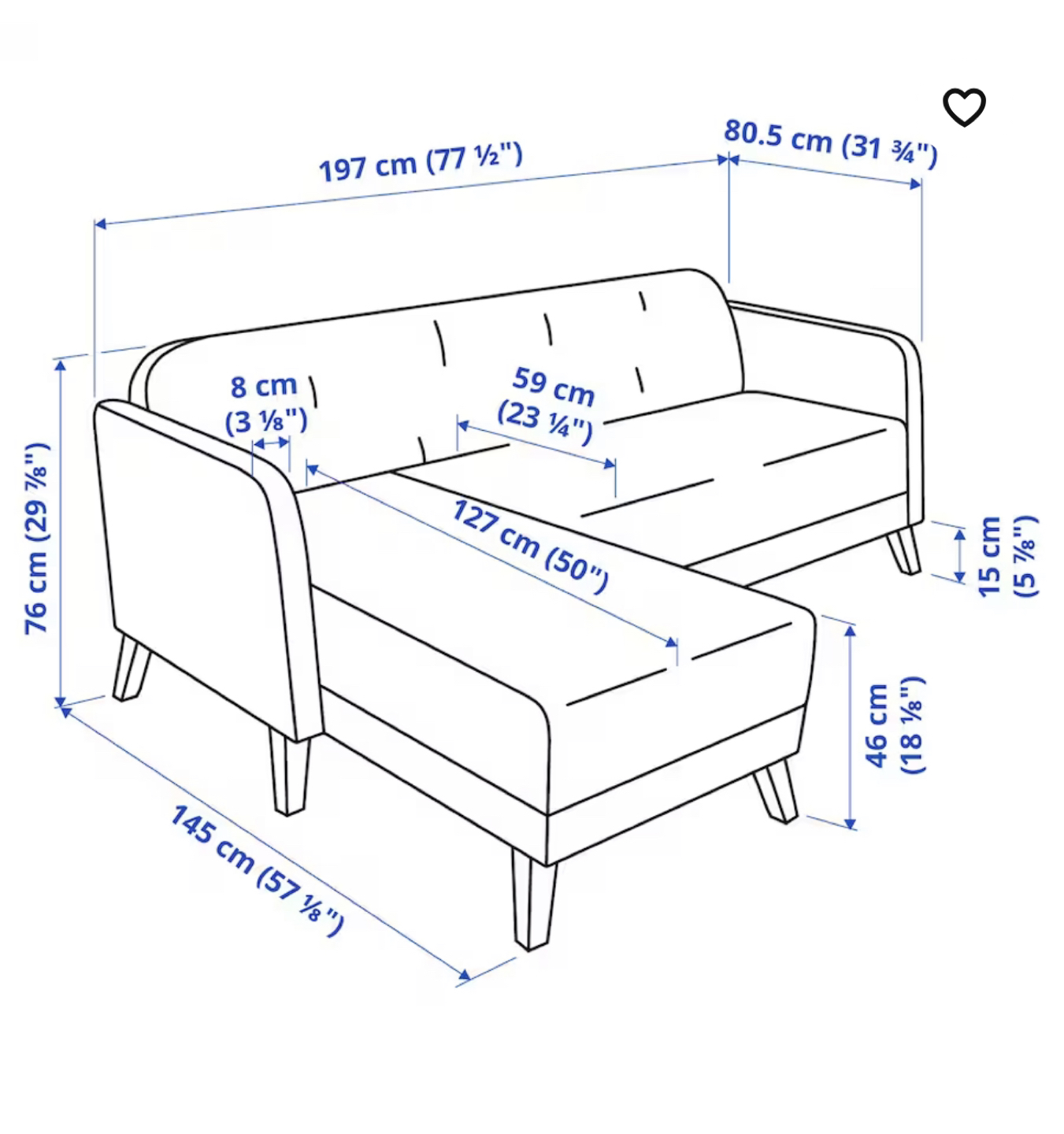 IKEA sofa for sale