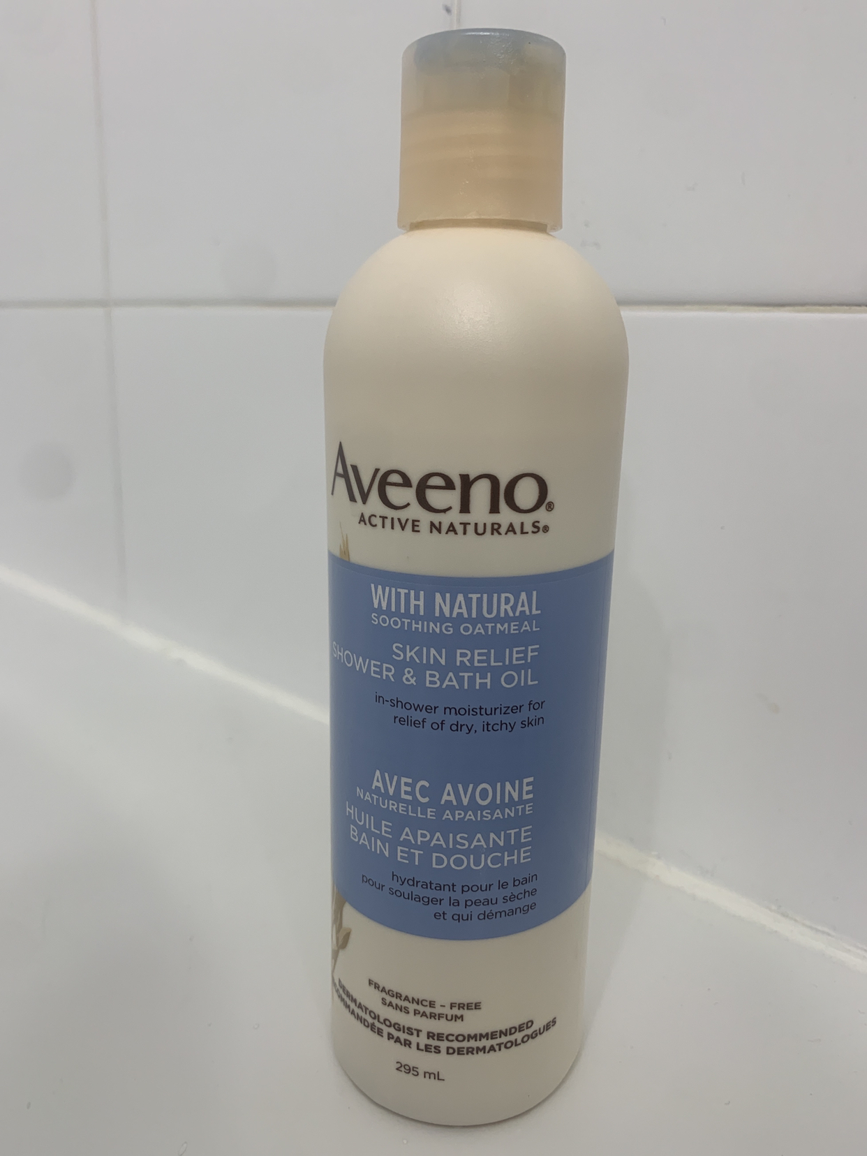 Aveeno shower&bath hydrate oil  #freecycle