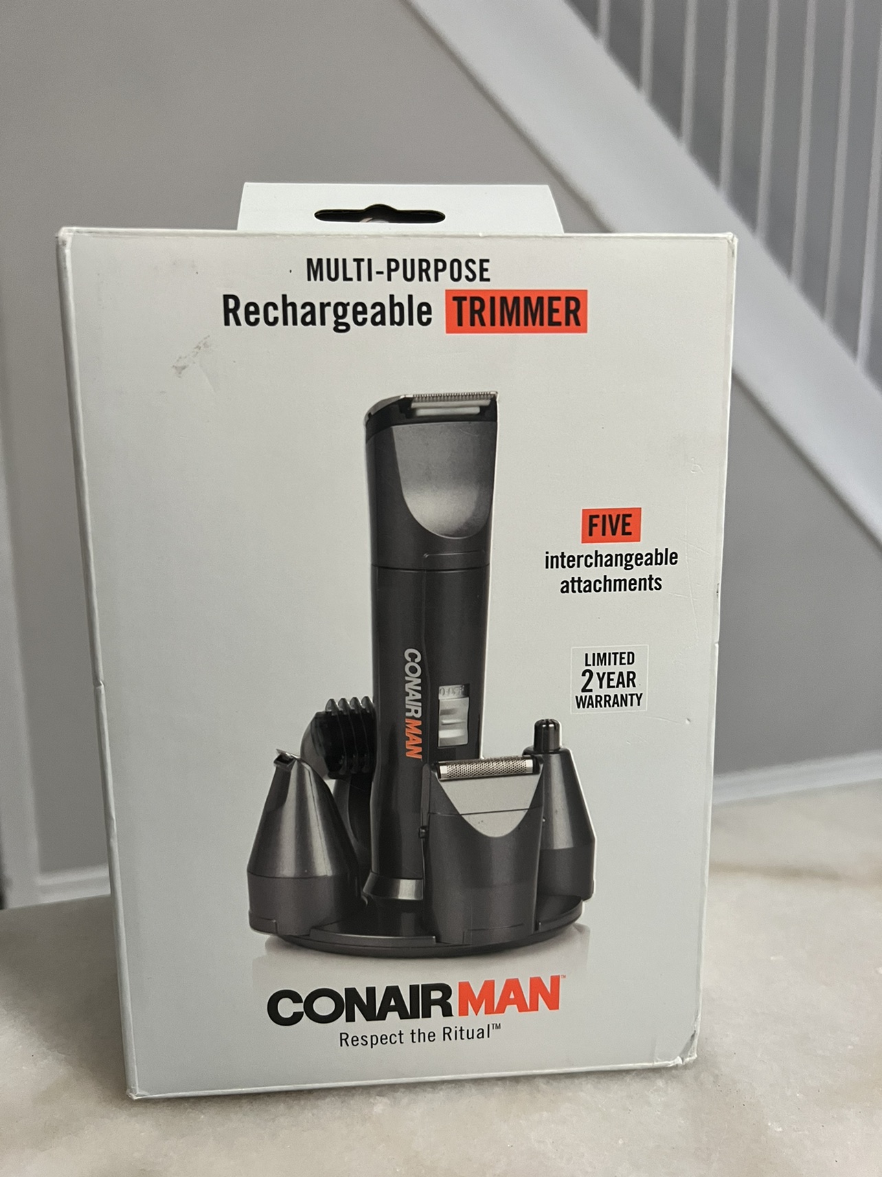 Conair Groomer Trimmer With Multi Head Grooming Kit *Brand New image indicator(5)
