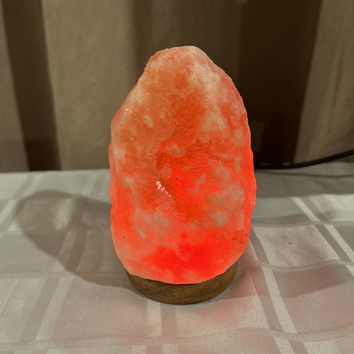 Small Salt Lamp - Colour changing. image indicator(4)