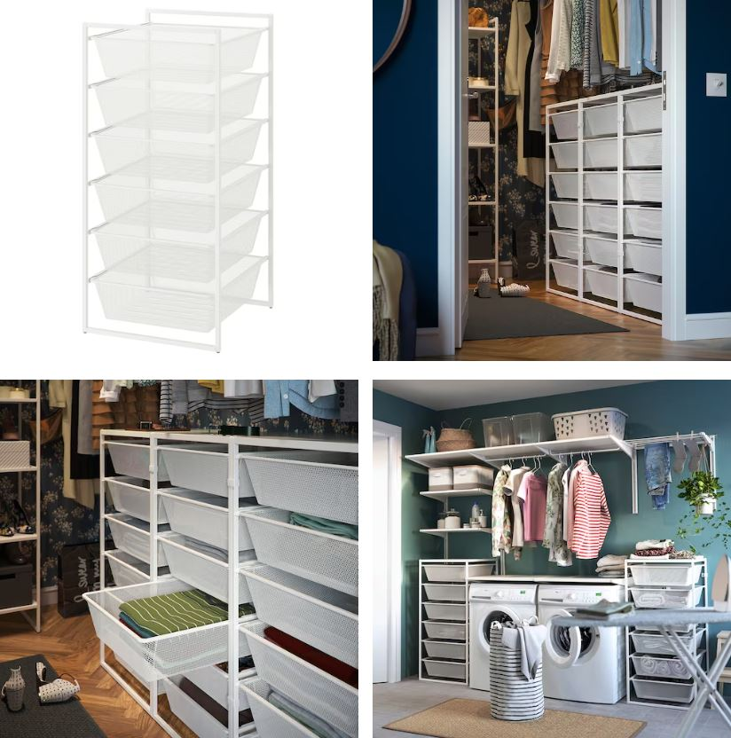 IKEA JONAXEL - storage unit, drawers, like new!